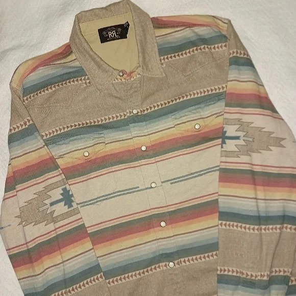 Southwestern Patterned Button Down Shirts